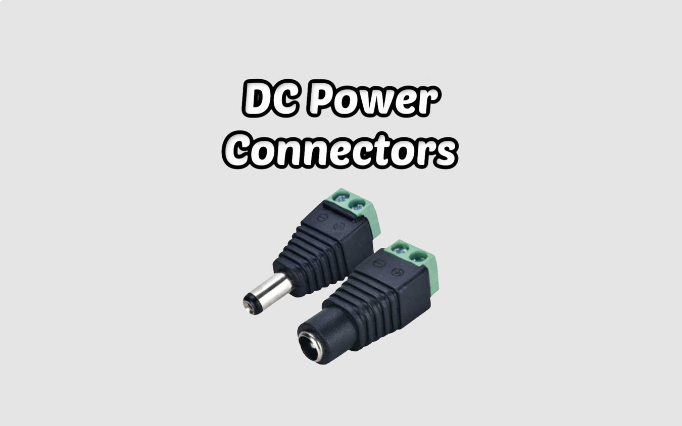 DC power connectors barrel connectors secure pin socket design reliable power supply UK electronics