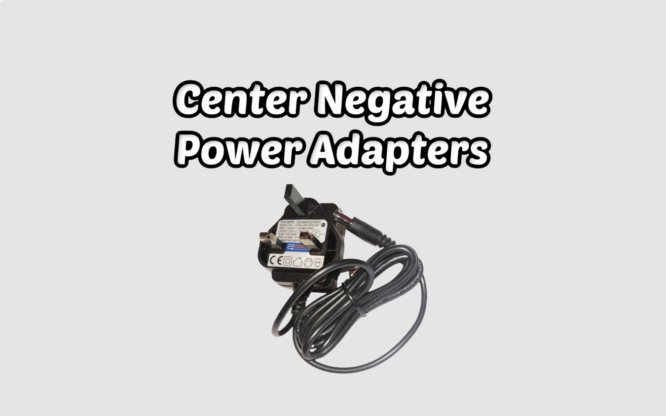 Center negative power adapter collection featuring multiple USB connector types and charging solutions for various electronic devices and compatibility standards