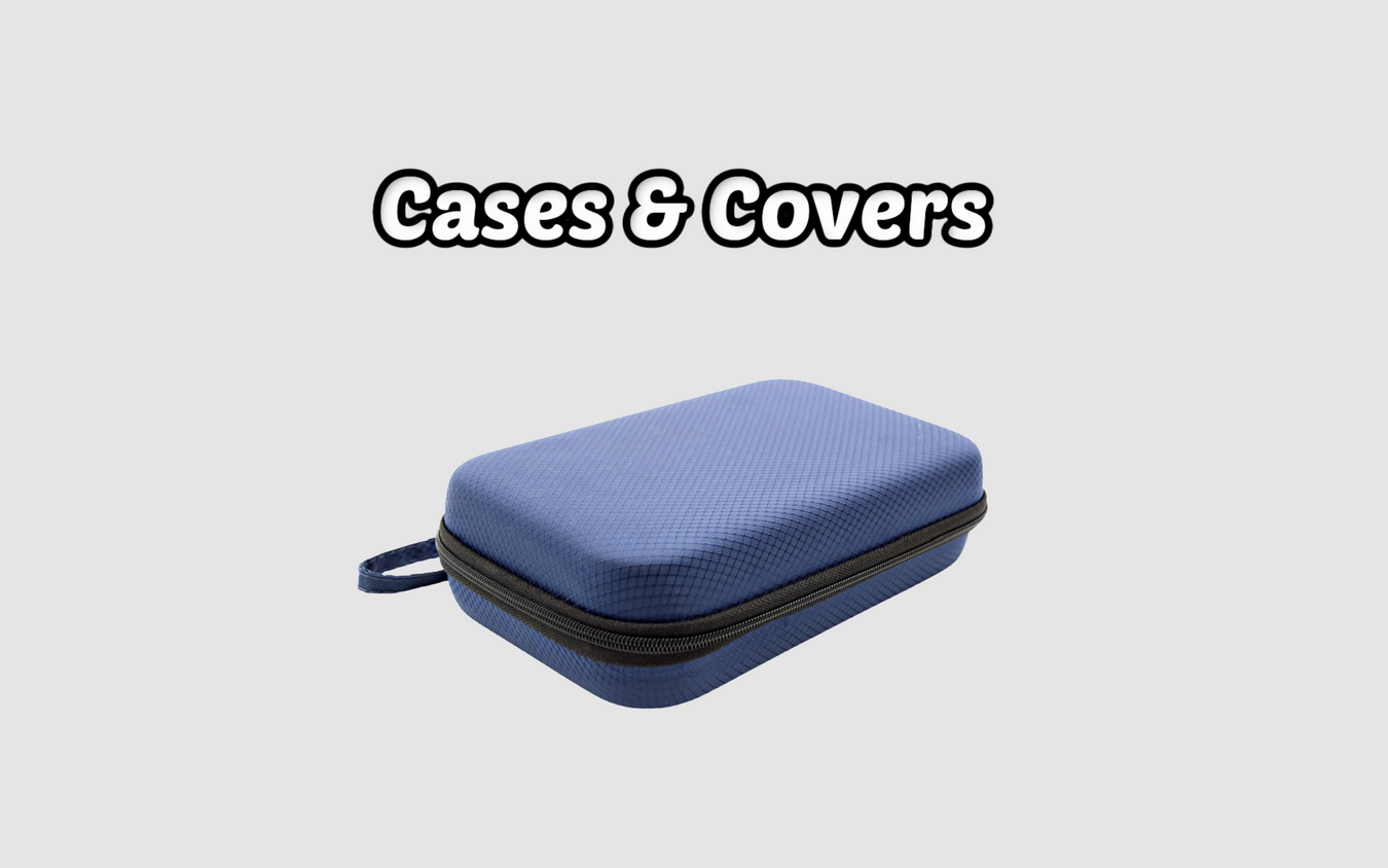 Cases and Covers collection image showing a sat nav case