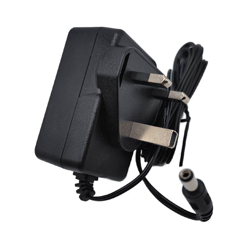 12V 1A AC/DC Power Supply Adapter with UK 3-Pin Plug and 5.5x2.1mm DC Jack