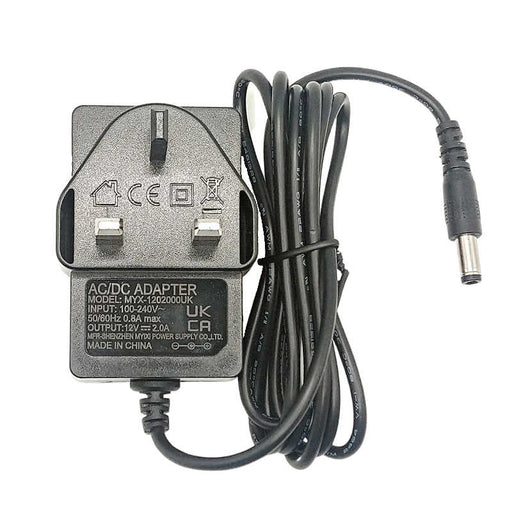12V 2A Power Supply Adapter for Swann PRO-530 SWPRO-530CAM Control Cam - 1.5m Lead