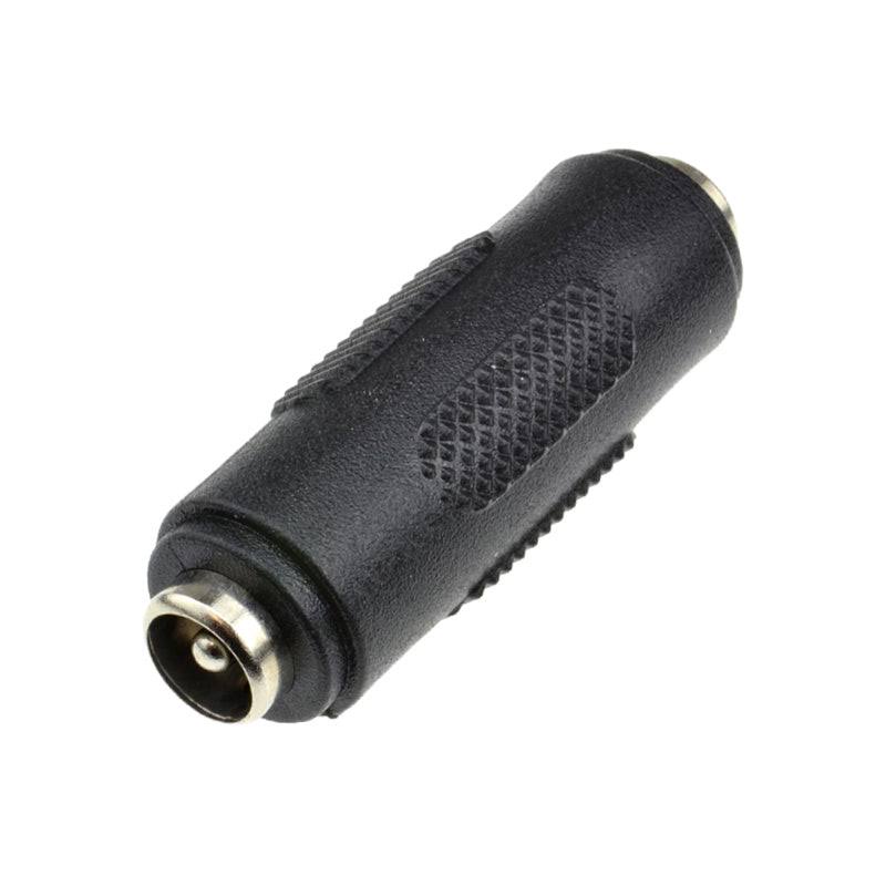 DC Power Coupler 5.5mm x 2.1mm | Female to Female | CCTV | Black ...