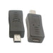 Mini USB Male to Micro USB Female Adapter Cable and Converter