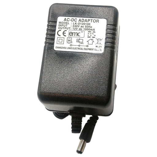 12V 1A Battery charger AC/DC Power supply - 5.5mm X 2.1mm