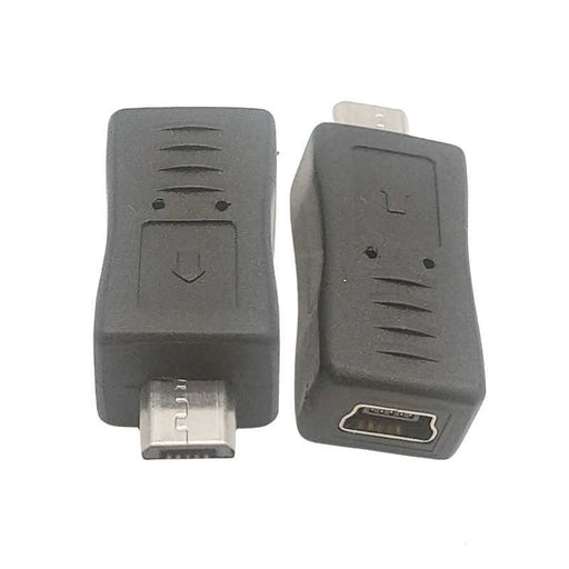 Micro USB Male to Mini USB Female Adapter Cable