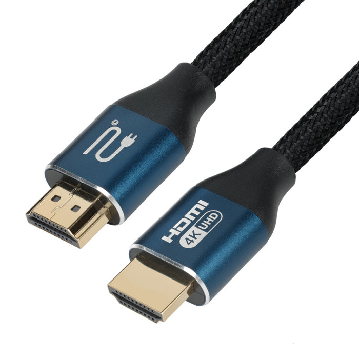 4K HDMI 2.0 cable with gold-plated connectors and Ethernet