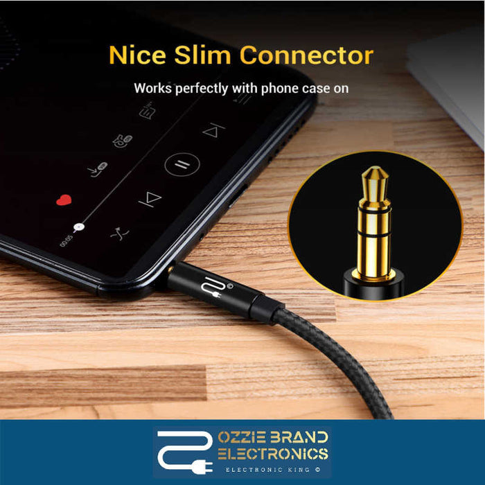 3.5MM JACK PLUG AUX CABLE AUDIO LEAD FOR HEADPHONE/AUX/IPOD/MP3